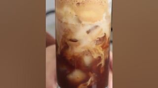 TikToks BEST Recipe! Shaken Espresso ☕ #shorts #food #tiktok #recipe #hack #test #react #food #easy