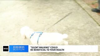 "Silent walking" TikTok trend may have health benefits