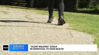 "Silent walking" TikTok trend may have health benefits