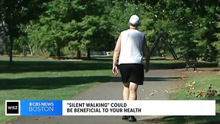 "Silent walking" TikTok trend may have health benefits