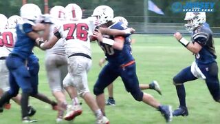 Keansburg 33 Point Beach 12 | Week 4 Highlights | Titans Five Rushing Touchdowns!