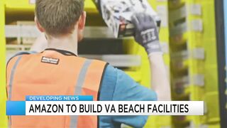 Amazon to build two facilities in Virginia Beach