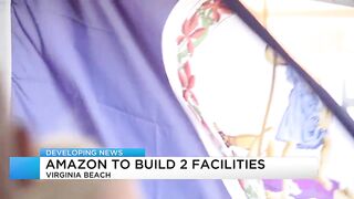 Amazon to build two facilities in Virginia Beach