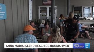 Anna Maria Island's ongoing beach renourishment