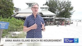 Anna Maria Island's ongoing beach renourishment