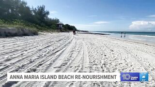 Anna Maria Island's ongoing beach renourishment