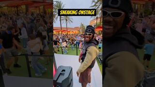 BEST EVER UNDERRATED DRAKE STYLE CELEBRITY CONCERT POP-UP SHOW “snuck onstage” #trending