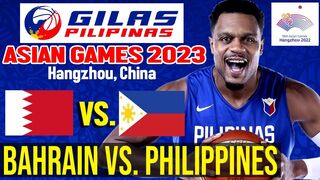 GILAS PILIPINAS GAME SCHEDULE TODAY September 26, 2023 | Asian Games 2023