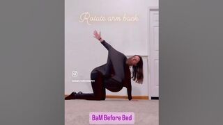 Stretch Before Bed. Shoulders & neck. #stretching #stretch #flexibility