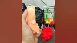 Skull Roses ???????? Flexible ❗3D Print #asmr #satisfying #satisfyingvideo #3d #3dprinting #3dprint