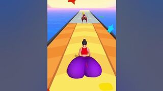 twerk race 3D running race #shorts #gaming