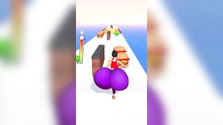 twerk race 3D running race #shorts #gaming