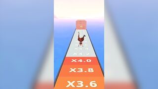 twerk race 3D running race #shorts #gaming