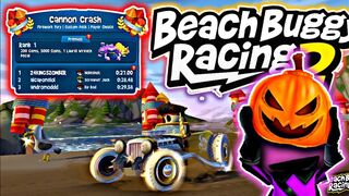 Como Ganar Las 200 Gemas ???? En Beach Buggy Racing 2 | Cannon Crash ????