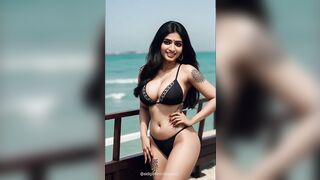 Indian Model Lookbook - AI Models in Bikinis and Summer Fashion