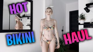 TINY Bikini Try On ???? Hot Try On Haul ????