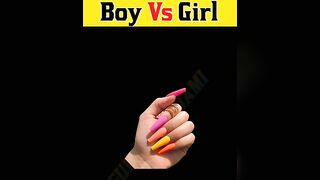 Girl's Vs Boy's || Brain Test challenge #shorts