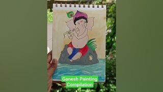 Ganesh Painting Compilation #shorts #viral #trending