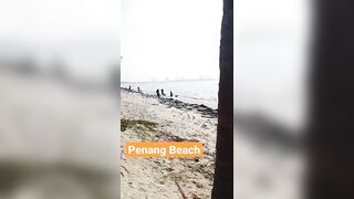 Beach in Malaysia☀????‍♂ #shorts #beach #summer #swimming #sun #sea #penang #malaysia