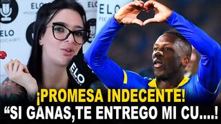 ¡VIRAL! ???? Modelo de OnlyFans hace picante promesa a Luis Advíncula antes del Boca vs River