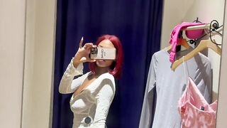 Try On Haul: See-through Clothes and Perfect Dress Try On In The Mall