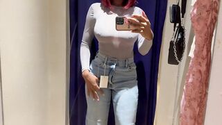 Try On Haul: See-through Clothes and Perfect Dress Try On In The Mall