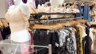 Try On Haul: See-through Clothes and Perfect Dress Try On In The Mall