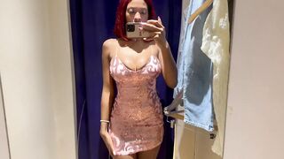 Try On Haul: See-through Clothes and Perfect Dress Try On In The Mall