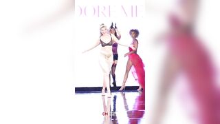 SLOMO PT11 ADORE ME LINGERIE RUNWAY SHOW ART HEARTS FASHION