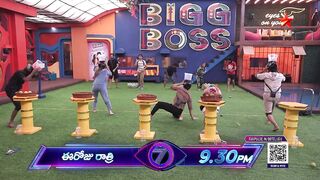 BiggBossTelugu 7 promo 3 - Day 31 | Bigg Boss 'Fruit Ninja' Challenge for Contestants | StarMaaMusic