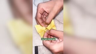 DIY Hair clips Challenge????/ How to make fabric hair clips to sell / ghamu saran #shorts #hairclip