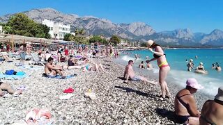 Kemer Beach Walk Antalya Turkey, September 2023 4K