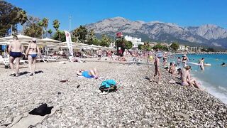 Kemer Beach Walk Antalya Turkey, September 2023 4K