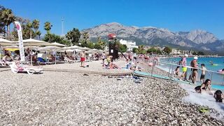 Kemer Beach Walk Antalya Turkey, September 2023 4K