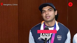 Neeraj Chopra Triumphs with Gold in Javelin Throw at Asian Games | Neeraj Chopra Asian Games 2023