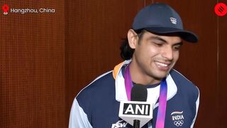 Neeraj Chopra Triumphs with Gold in Javelin Throw at Asian Games | Neeraj Chopra Asian Games 2023