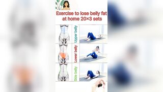 Exercise to lose belly Fat||???? #yoga #shortsfeed #viralvideo #viral #motivation #shorts #short