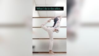 yoga in office #youtube #yoga #love #trending #viral #fitness #video #view #subscribe #shorts #yt