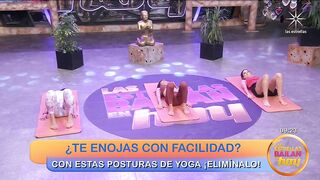 Elimina el enojo y siéntete mejor con la rutina de yoga de Hoy | Programa Hoy