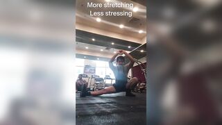 More stretching , less stressing #youtubeshorts #shorts #fitness #flexibilty #gauravbora