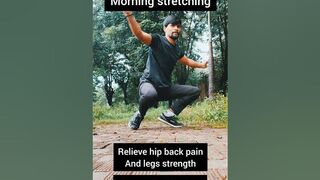 "???? Morning Stretching Routine to Relieve Hip & Back Pain, #Shorts