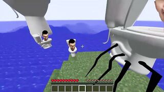 Skibidi Toilet all seasons Best Funny Minecraft Videos - Compilation #268