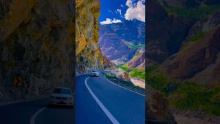 Most beautiful and most Dangerous road of Pakistan ???????? #gilgitbaltistan #baltistan #road #travel