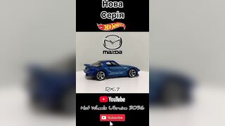 Mazda RX-7 Hot Wheels. 3 models 10 cars. Обзор Мазди RX-7 з великої колекції Хотвілс