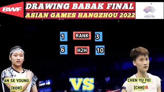 Hasil Final Badminton Asian Games 2023 Hari Ini ~ Chen Qing Chen/Jia Yi Fan Medali Emas!