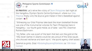 Gilas Pilipinas, kampeon sa 19th Asian Games Men's Basketball | 24 Oras Weekend