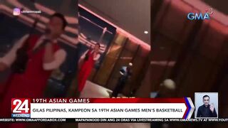 Gilas Pilipinas, kampeon sa 19th Asian Games Men's Basketball | 24 Oras Weekend