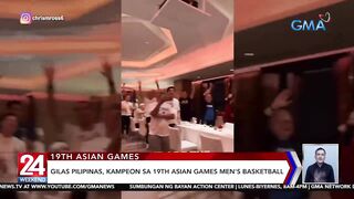 Gilas Pilipinas, kampeon sa 19th Asian Games Men's Basketball | 24 Oras Weekend