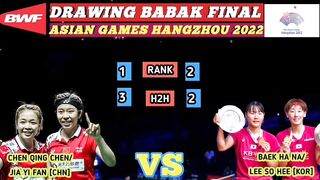 Hasil Final Badminton Asian Games 2023 Hari Ini ~ Li Shi Feng Raih Medali Emas!