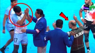 Huge Fight between India and Iran Players after India won the Gold Medal | Asian Games Kabaddi Final